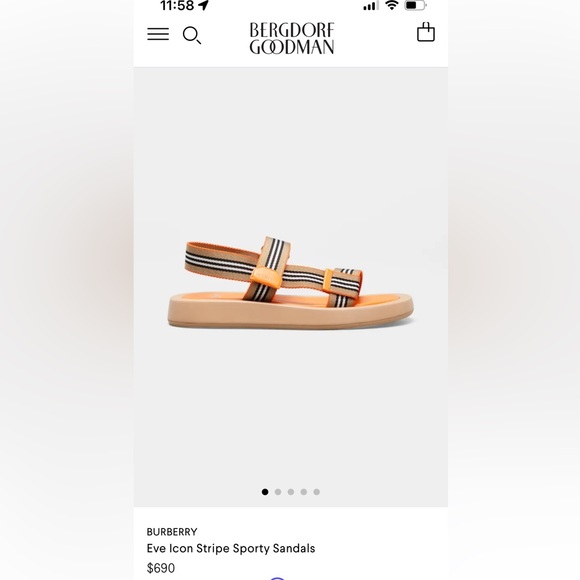 Burberry sandals - Picture 3 of 7